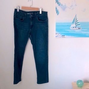 CK slim boyfriend jeans